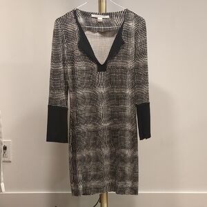 Diane Von Furstenberg Reina Silk Short Dress